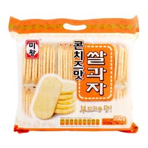 미왕 콘치즈맛 쌀과자 200g 4봉, 200g×4개