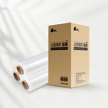 포피엘 스트레치 필름, 일반형 4롤 1박스, 1개