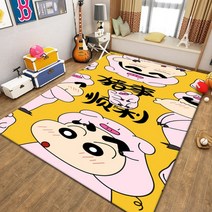 짱구 카페트 침실 거실 매트 귀여운 홈인테리어 만화 캐릭터 러그 욕실앞 화장실앞