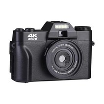 4K HD 디지털 카메라 브이로그 캠코더 유튜브 와, 2.Wifi No wide lens  with 16GB