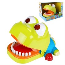 복불복 크롱 벌칙 이빨 룰렛 어린이 보드게임 집콕 장난감 실내놀이