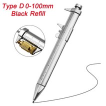 측량 디지털 버니어 캘측량 스 0-100mm LCD 전자 탄소 섬유 고도계 마이크로 미터 측정 도구, 04 Type D