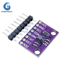 이산화탄소경보기 측정기 CCS811 CO2 이산화탄소 센서 모듈 TVOC 공기 품질 감지 가스 보드 arduino용 I2, 한개옵션0
