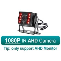 GreenYi7 인치 1080P 녹화 DR AHD IR 자동차 후면보기 카메라트럭 차량 IPS 모니터 양산 지원 SD 카드, 01 Only Camera