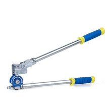 파이프 벤더 1cm(3/8인치) 튼튼한 튜브 롤러 180° HVAC 구리 공구 파이프 알루미늄 스테인리스 스틸 철 파이프용 400374, 1/2inch