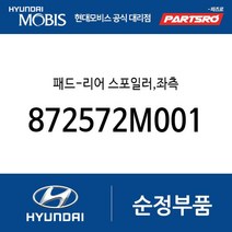 패드-리어 스포일러 좌측 (872572M001) 제네시스 쿠페 더뉴 제네시스 쿠페