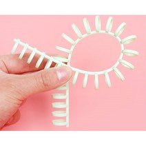 다이어리 데코 구불구불 노트 제본링 사무실 제본재료 플라스틱링 사업자 문서정리용품 스쿨링 대학생 출력, 투명