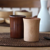 오반자이 우드 물컵 원목 나무그릇 나무컵 (2color), 메이플