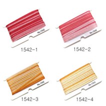 [청라핸즈] [모쿠바] 리본자수실3.5mm-No.1540-01, 1542-3