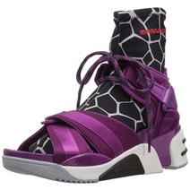 마크제이콥스 Marc Jacobs 여자 여성용 Somewhere 스포츠 샌들 신발 양말 포함 퍼플