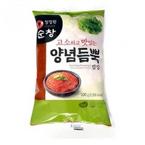 순창 양념 듬뿍 쌈장 비닐포장 500g 고소한 양념장, 양념듬뿍쌈장(비닐포장)500g