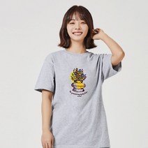 키밍 꽃꽂이 플라워 그래픽 반팔티