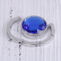 접이식 지갑 가방 후크 홀더 휴대용 핸드백 후크 휴대용 접이식 핸드백 행거 가방 책상 행거 여러 가방 책상 행거, 라이트 옐로우, 라이트 옐로우