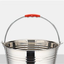 세차 욕실 양동이 휴대용 버킷 대야양철 금속 양동이 장식 감자 튀김 주석 통 주방 홈 웨딩 파티 용품 스테, 10 29xH26cm with lid