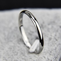 은커플링 반지 20대 우정링 각인 학생 couple rings silver 써지컬 실버 스틸 패션 2mm 스테인레스 얇은 로즈 골드 블랙 여성 남성 미니멀리스트 링 쥬얼리 파티