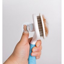 원터치 애견 털제거 브러쉬 강아지빗 대형견빗 콤브러쉬 개털빗