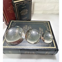 크리스탈 반구 10cm 문진 촬영소품