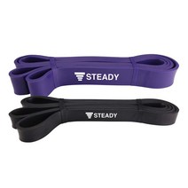 STEADY(스테디) 트레이닝 튜브 운동 밴드 강도 4 단계 일본어 트레이닝 동영상 첨부 [메이커 1년 보증] 고무 밴드 피트니스 튜브 레지스탕스 밴드 루프 밴드 [트레이닝용] 스트레치 다이어트 근육 트레이닝 발레 유도 요가 필라테스 재활 세트))