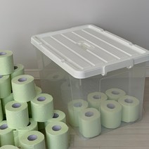 홈인코 튼튼한 투명 리빙박스 15L 20L 35L 45L 60L 90L, 65L (2개)