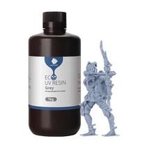 ANYCUBIC ECO UV 수지LCD 3D 프린터에 사용되는 낮은 냄새 안전 405nm, 1kg 그레이 브라질