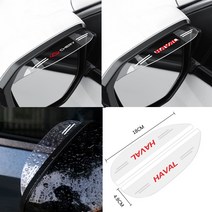 Toyota Corolla Yaris Rav4 Auris Camry C-hr 86 prius용 자동차 백미러 비 눈썹 여분의 방패 2 개, [20] For audi 호환 호환