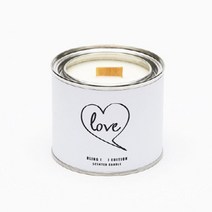 [천삼백케이] [블링에디션] LOVE IN HEART 캘리캔들 - 100g, JASMINE