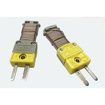 2pcs K 유형 열전대 THERMO-COUPLE 와이어 1M 케이블 TT-K-30-SLE 플러그 + 권선 핸들 온도 열전대 와이어, 한개옵션0