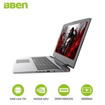 Gaming G16 노트북 15.6 인텔 i7-7700HQ 쿼드 코어 NVIDIA GeForce GTX1060 16GB DDR4 M.2 256GB SSD 2TB HDD, Win10 홈 라이선스
