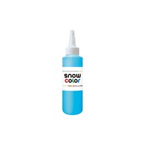 스노우물감 140ml 낱색 스노우키즈 유아 아기 놀이 핑거 형광 페인팅 블랙라이트 촉감놀이 미술놀이 형광놀이 물감놀이, (블루), 스노우, 140, -