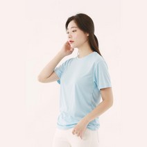 남자 여자 uv 쿨 여름반팔티 드라이핏 이너티셔츠 심플 모던 반팔티셔츠 오피스룩 u넥