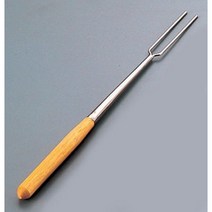 Tanaka Food Machine Wooden Pattern Chocolate Fork 2 Pieces Brass Plated Wooden Pattern Japan WTY56, 1개, 상품명참조