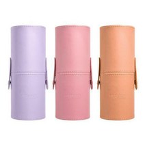 피카소 꼴레지오니 레더 원통 브러쉬 케이스 3color, 오렌지