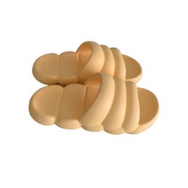 인사이드리빙 발편한 푹신한 편안한 쿠션 층간소음 실내 거실 실내용 사무실 슬리퍼 거실화 실내화, 옐로우