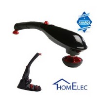 [HOMEELEC] 홈일렉 듀얼 마사지 무선안마기 CM-07, 블랙, 1개