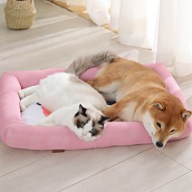 하우쏠 강아지 반려동물 아이스 쿨매트 방석, 핑크