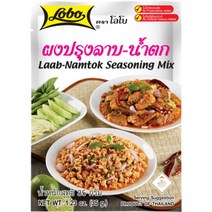 로보 소스 랍 남톡 미트 고기 샐러드 소스 Laab Namtok 낱개당 35g, 단품(1개)