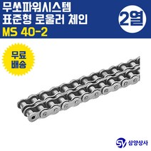 무쏘파워시스템 표준 롤러 체인 MS40-2 (2열)