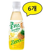 쿨피스톡 제로 파인애플맛 340ml * 6개