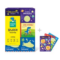 모나리자 키즈 앤 천연펄프 티슈 2겹 230p x 6개 + 야광스티커, 1세트