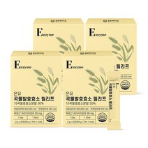 온유바이오 15가지 곡물발효효소 릴리프 유산균 4박스(총4개월분), 90g, 4개