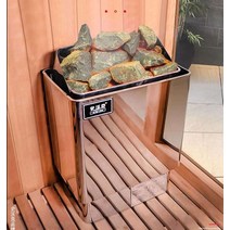 건식 사우나 스토브 히터 찜질방 방열기 증기 한증막, 6KW 외부 제어로( 5-8m³에 적합)