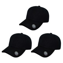 캡이요 CEY 1737 아크릴 무지 야구 모자 BBB 3장