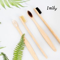 대나무 칫솔 천연 친환경 자연, 1개, 화이트