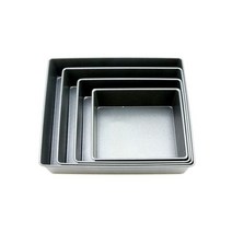 나nanr_베이킹 기본 정사각틀 빵틀 케이크 사각팬 4호 구이판 킹판 오븐용몰드 과자 용몰드 각틀 구움 몰드 가정용 각몰드♥sksnfll, ♥sstarting