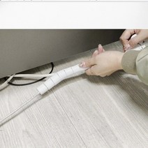 CABLE 매직 전선 보호 커버 2M 케이블 코드 정리 도매, 블랙