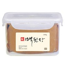 1년 이상 발효 시킨 맥 된장 1.2kg 식당 고깃집 한식당 업소 업소용, 1개