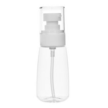 UPG PETG 친환경 투명에센스용기 30ml 60ml 100ml, 흰색캡