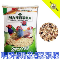 라이브잇 마니토바 핀치류 사료, 1kg, 12개, 1kg