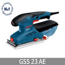 보쉬 GSS23AE 사각샌더 오비탈 샌딩기 먼지함/페이퍼, 단품