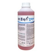 쿼트플러스알파액 1L 6개 살균소독제환경부인증방역약품관공서병원